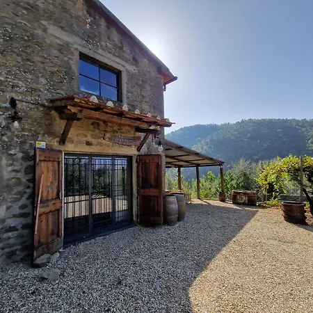 بيت للعطل Il Frantoio, Loft Rurale, Con Bbq E Giardino In Pontifogno ريغلو